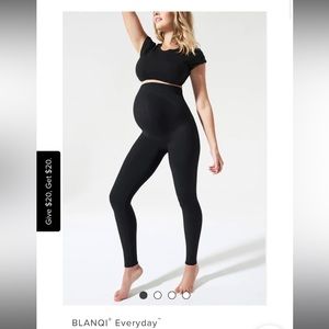 BLANQI Classic Black Maternity Leggings